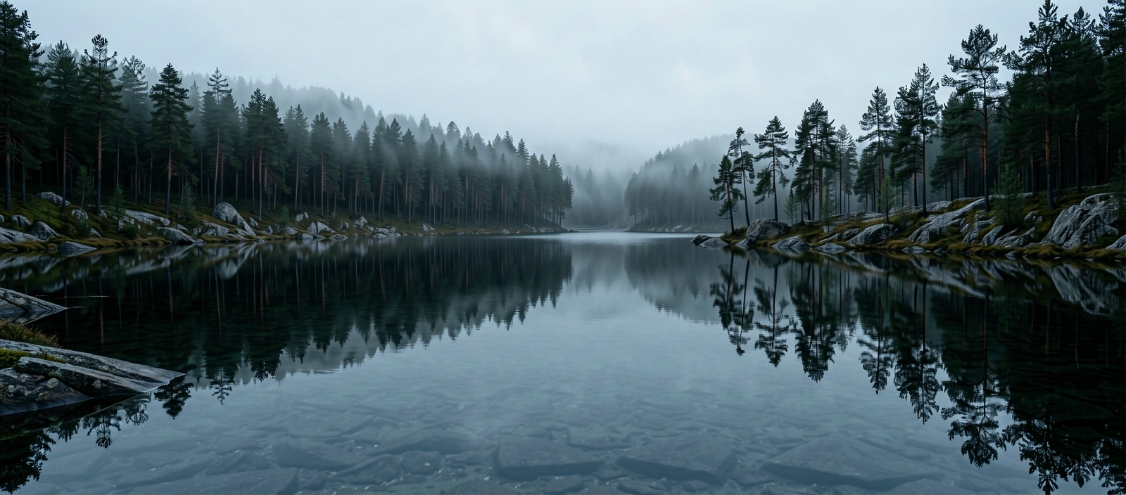 Nordic landscape representing clarity and transparency