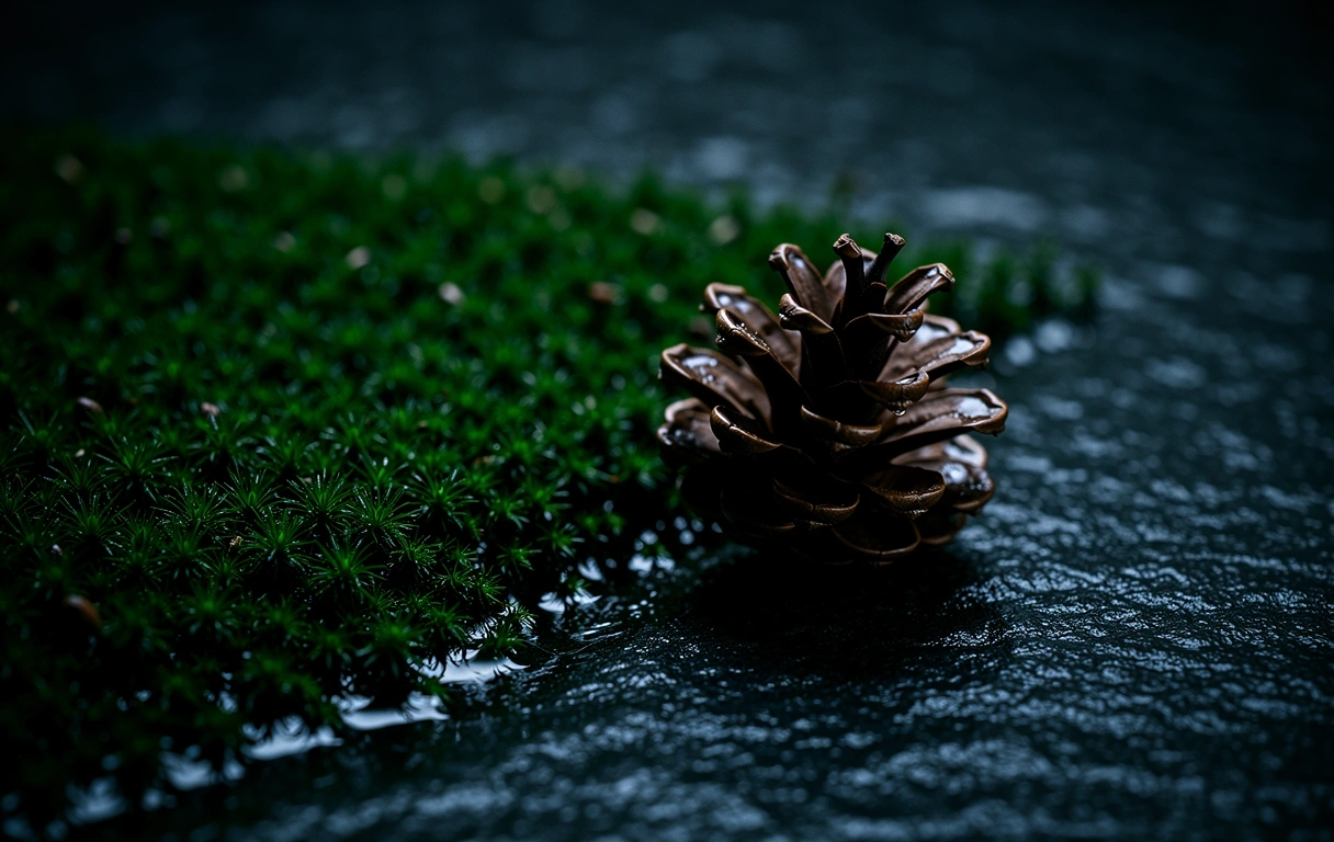 Nordisk natur detalj